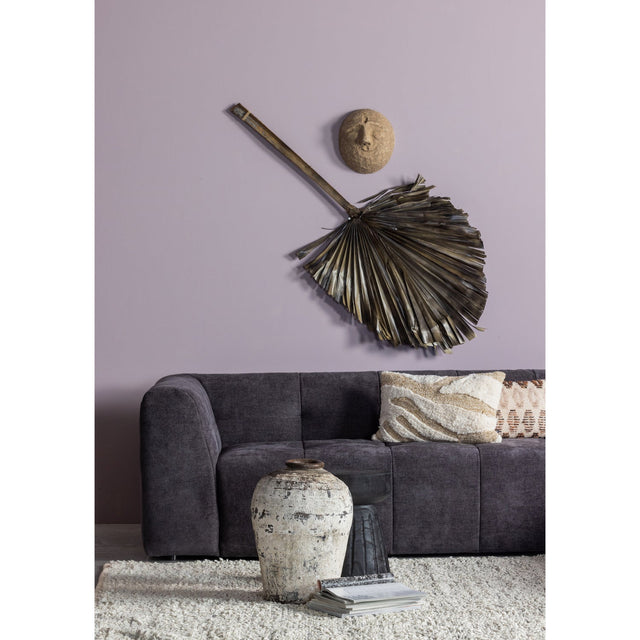 Borre Kruk Hout Zwart 40x O28 Cm van WOOOD – Luxe comfort op maat van PureWonen. Vraag naar de beste prijs.