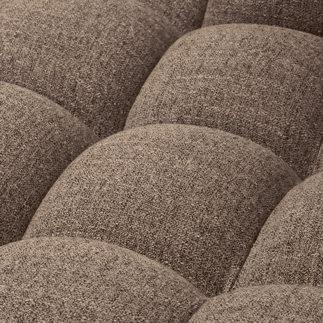 Allure Chaise Longue Links Geweven Stof Donkerbruin Melange van WOOOD – Luxe comfort op maat van PureWonen. Vraag naar de beste prijs.