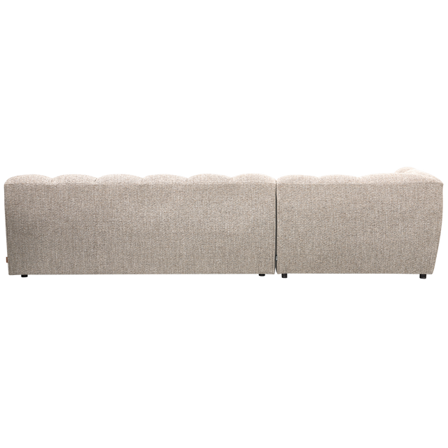 Allure Chaise Longue Links Geweven Stof Naturel Melange van WOOOD – Luxe comfort op maat van PureWonen. Vraag naar de beste prijs.