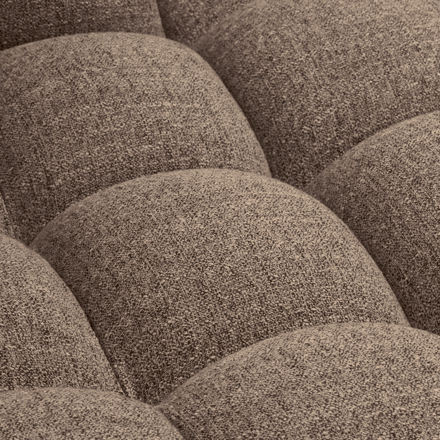 Allure Chaise Longue Rechts Geweven Stof Donkerbruin Melange van WOOOD – Luxe comfort op maat van PureWonen. Vraag naar de beste prijs.