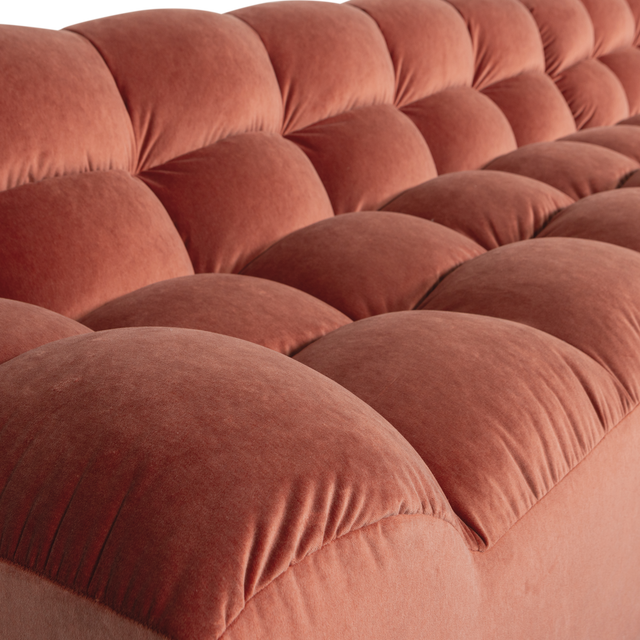 Allure Chaise Longue Rechts Velvet Blush van WOOOD – Luxe comfort op maat van PureWonen. Vraag naar de beste prijs.