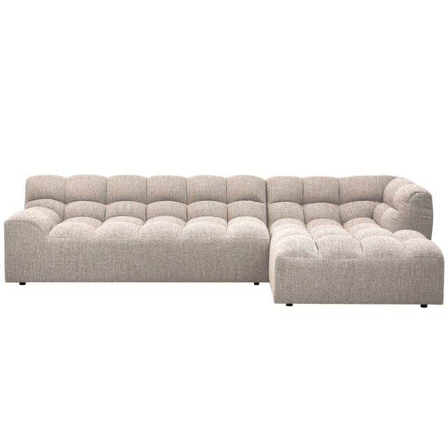 Allure Chaise Longue Rechts Geweven Stof Naturel Melange van WOOOD – Luxe comfort op maat van PureWonen. Vraag naar de beste prijs.