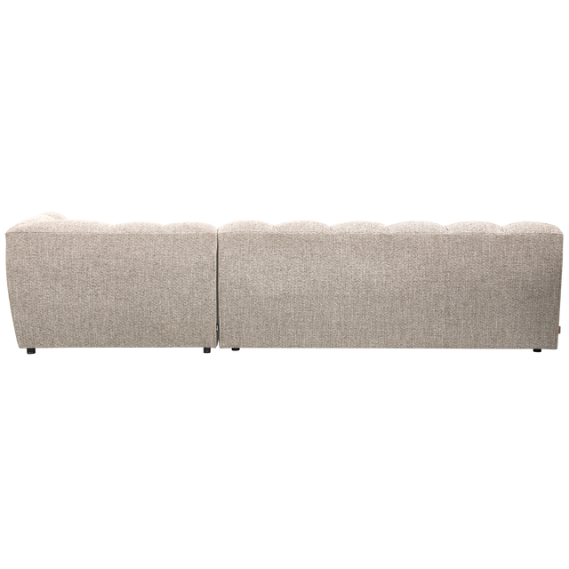 Allure Chaise Longue Rechts Geweven Stof Naturel Melange van WOOOD – Luxe comfort op maat van PureWonen. Vraag naar de beste prijs.