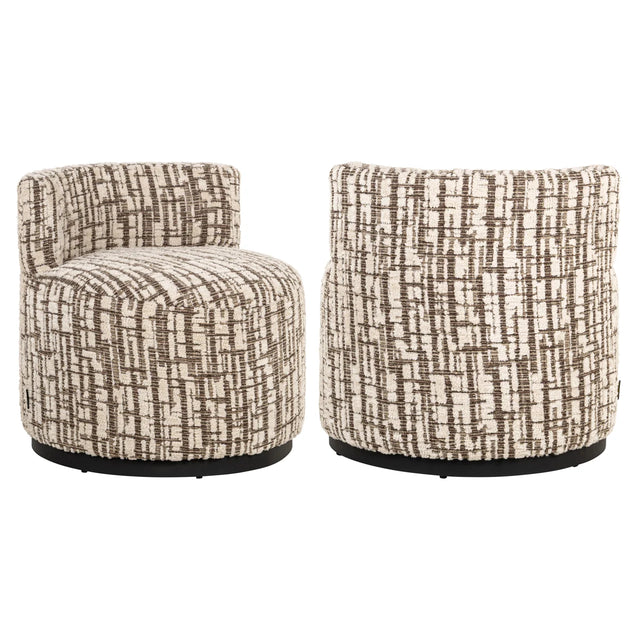 Lounge stoel Franny cream