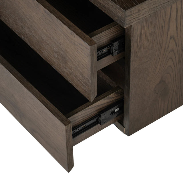 TV-meubel Lachance brown 3-doors 2-drawers
