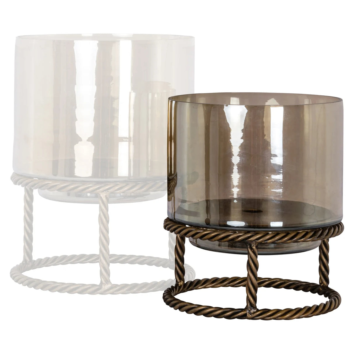 Windlicht Ropia gold small