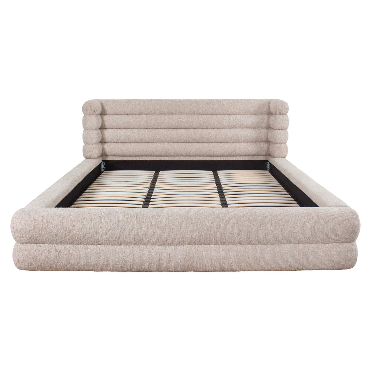 Bed Obidis natural linear 180x210 with storage van Richmond Interiors – Luxe comfort op maat van PureWonen. Vraag naar de beste prijs.