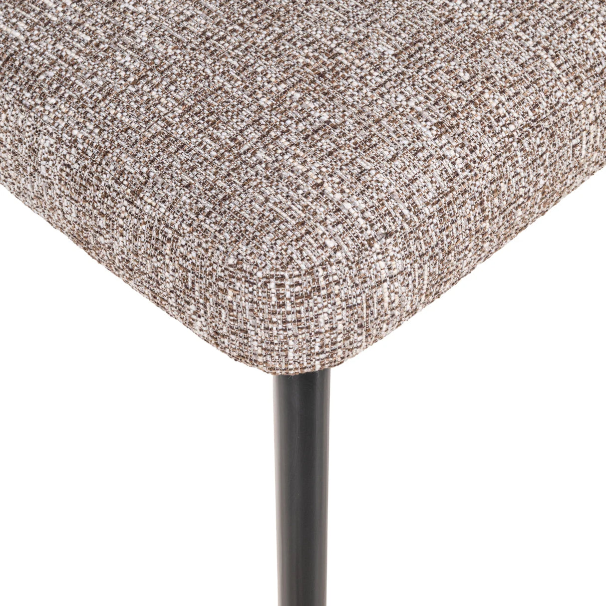 Eetkamerstoel Zeno earth tweed