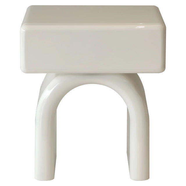 Nachtkastje Bennet coconut milk 1-drawer