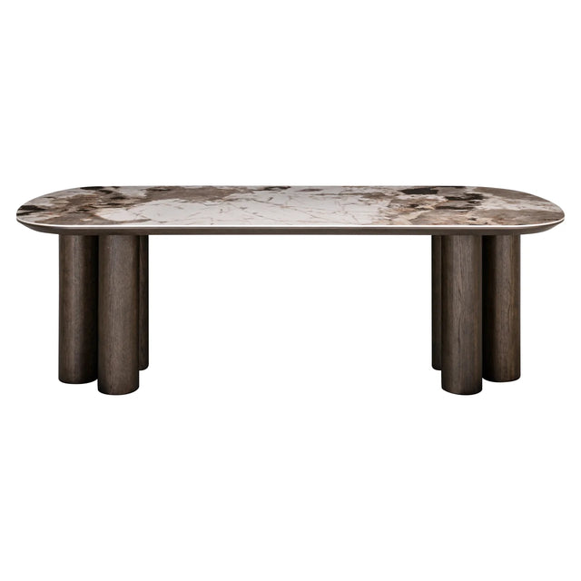 Eettafel Langford brown 230