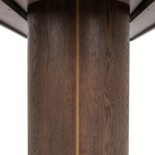 Eettafel Willox brown 235 including glass