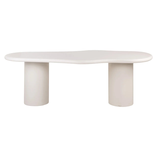 Eettafel Bloomstone white 230