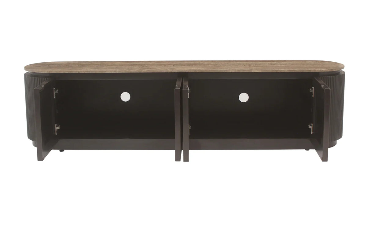 TV-meubel Russo brown 4-doors
