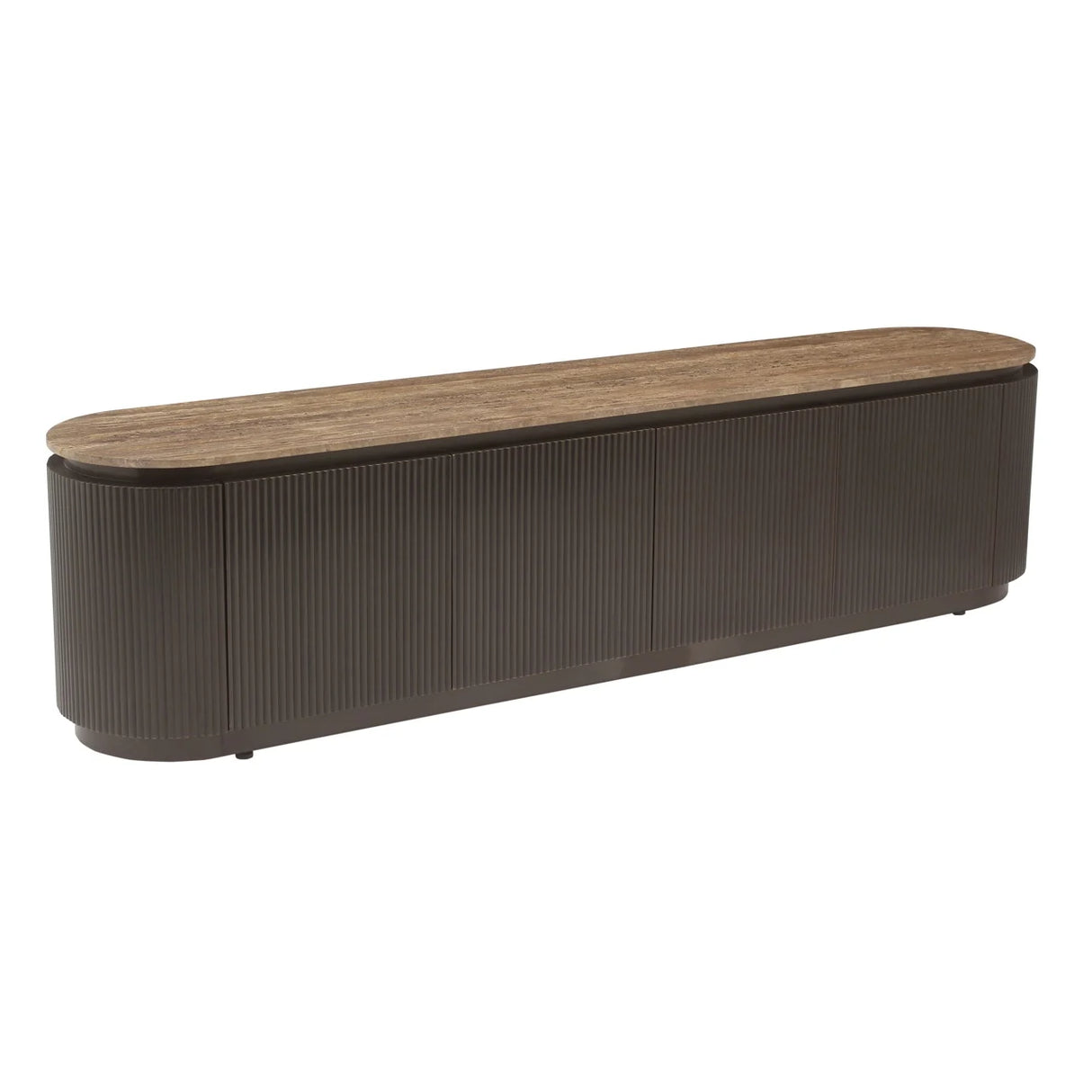 TV-meubel Russo brown 4-doors
