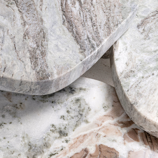 Salontafel Camino Blush beige (Set of 3)