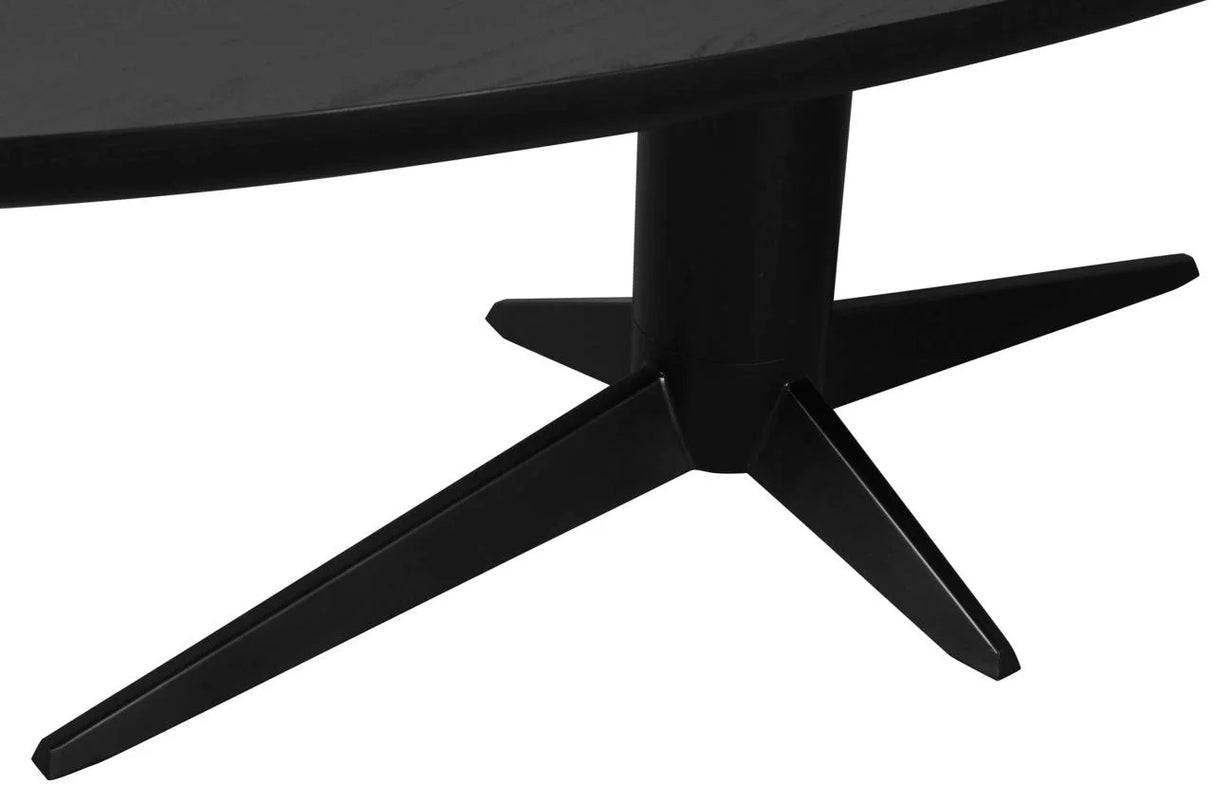 Eettafel Rayford black oval 230 van Richmond Interiors – Luxe comfort op maat van PureWonen. Vraag naar de beste prijs.