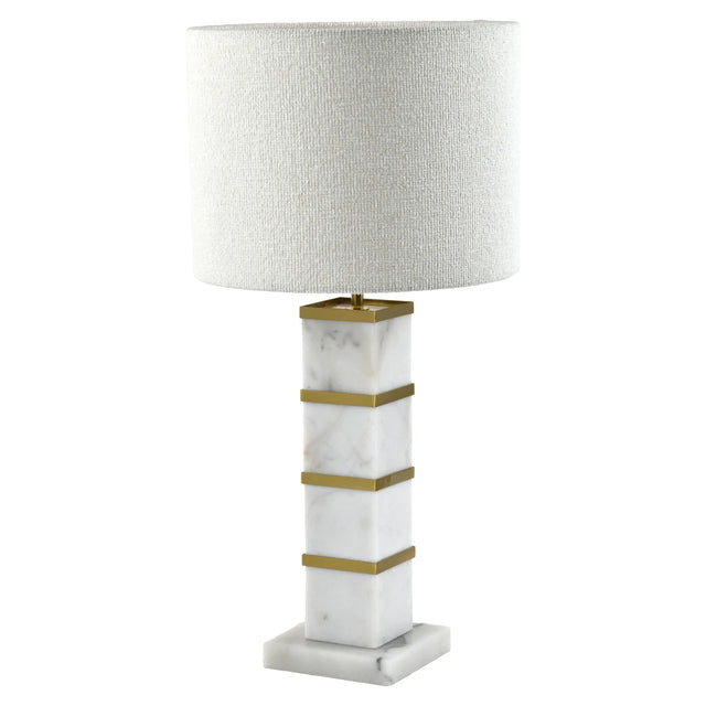 Tafellamp Celinae white including lampshade