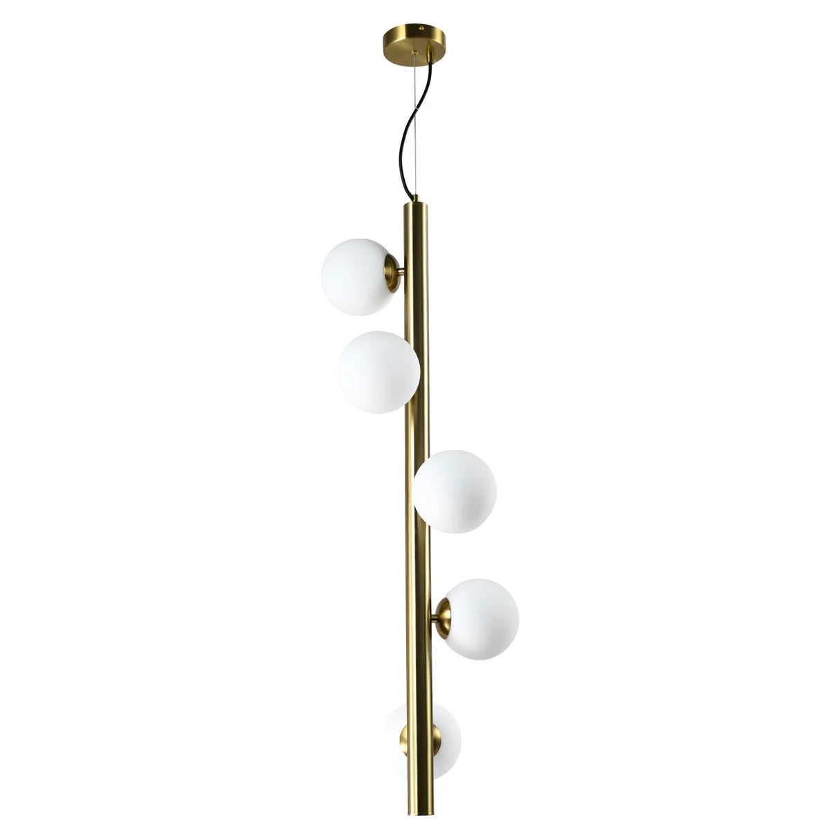 Hanglamp Elorie brass antique