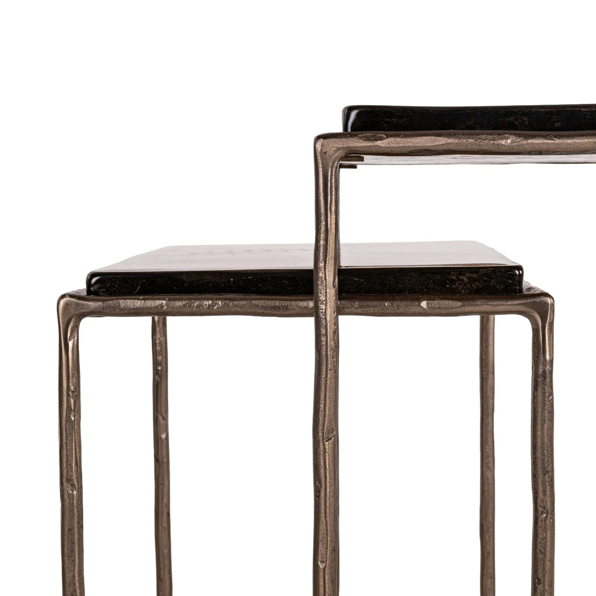 Bijzettafel Villano bronze (Set of 2)