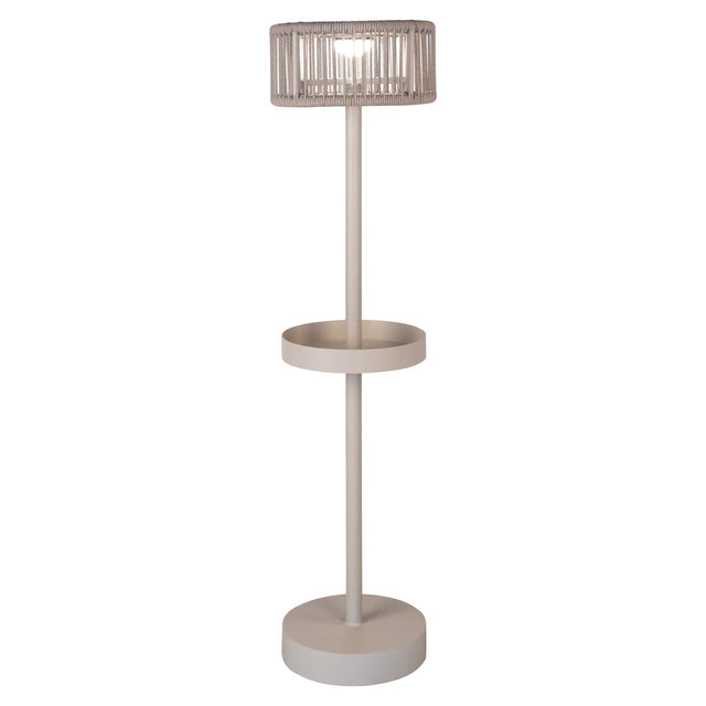 Buiten vloerlamp Lunar light beige