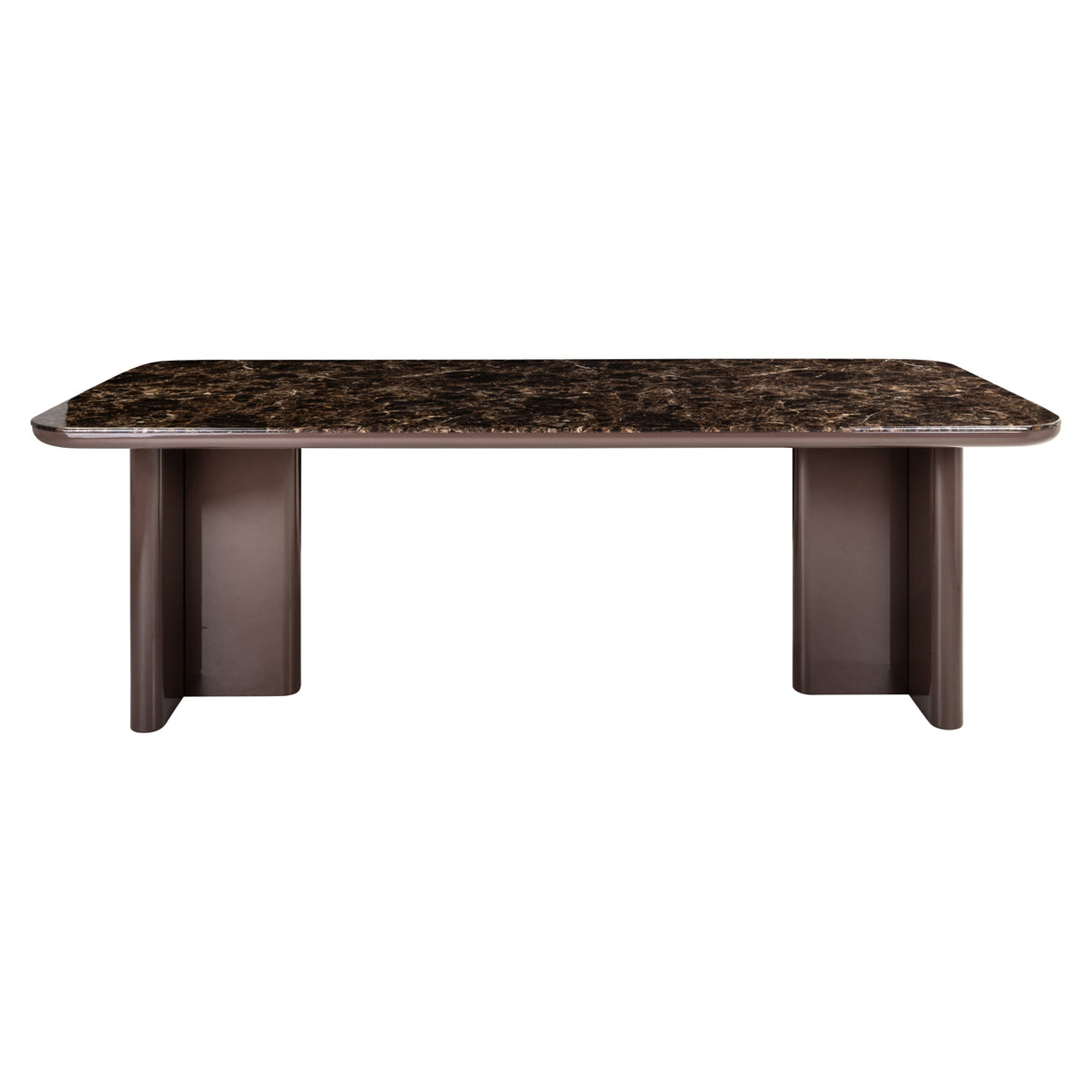 Eettafel Almundi chocolat brown 230
