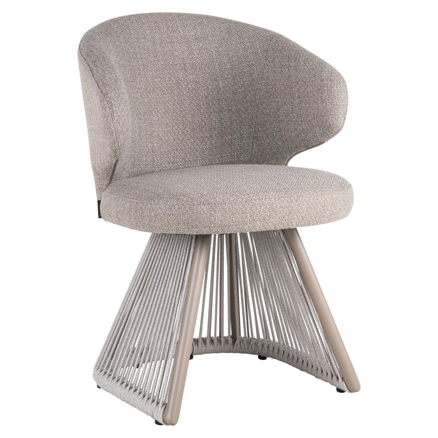 Outdoor eetkamerstoel Nuba greige alpine