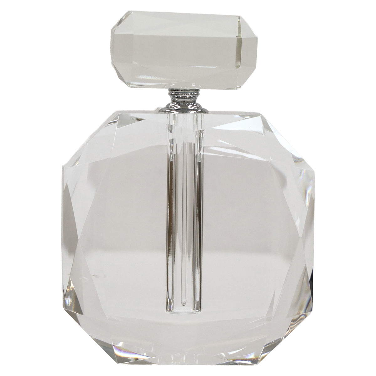 Decoratief object Khloe clear transparent perfume bottle – Richmond Interiors (afbeelding 2)