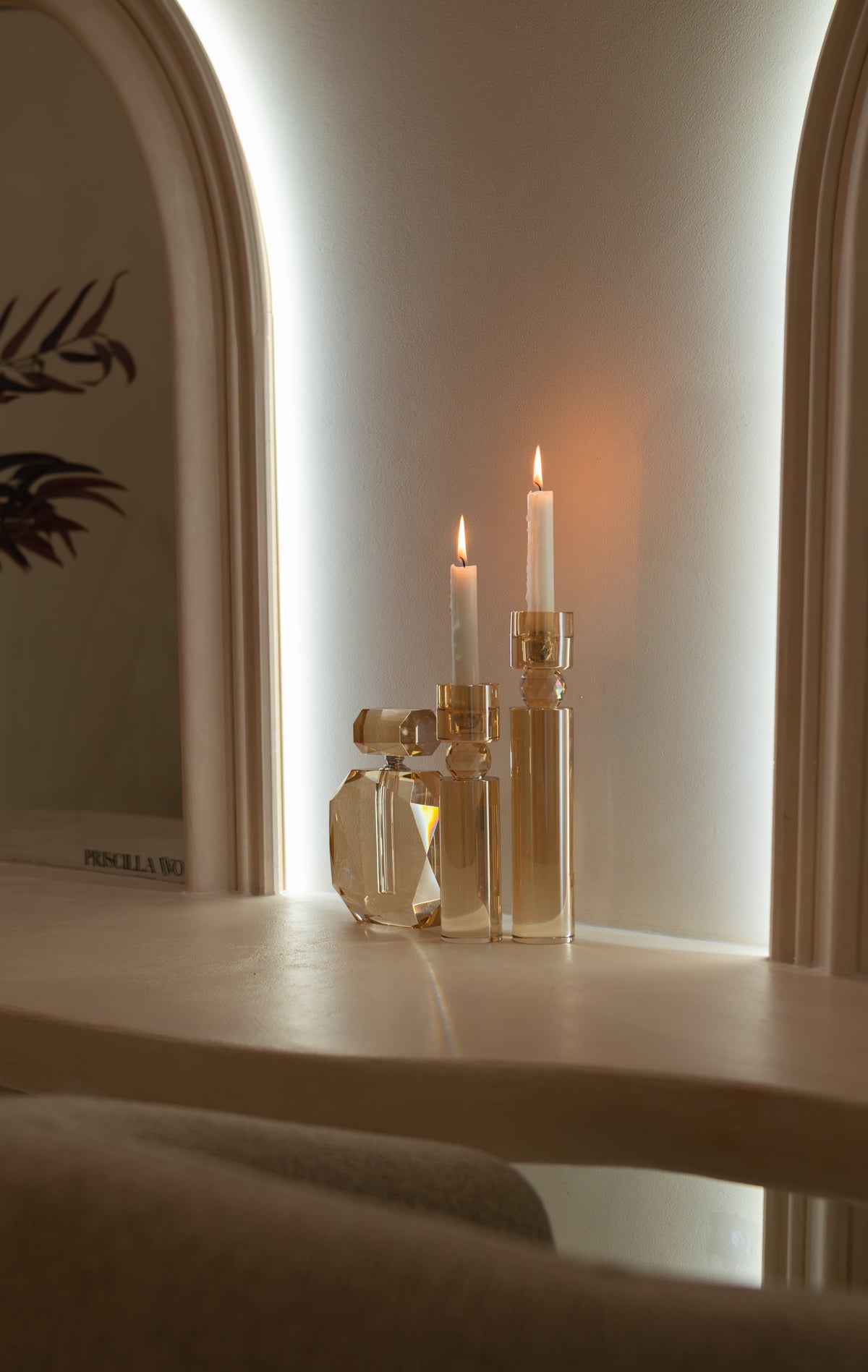 Kandelaar Piper Champagne small – Richmond Interiors (afbeelding 5)