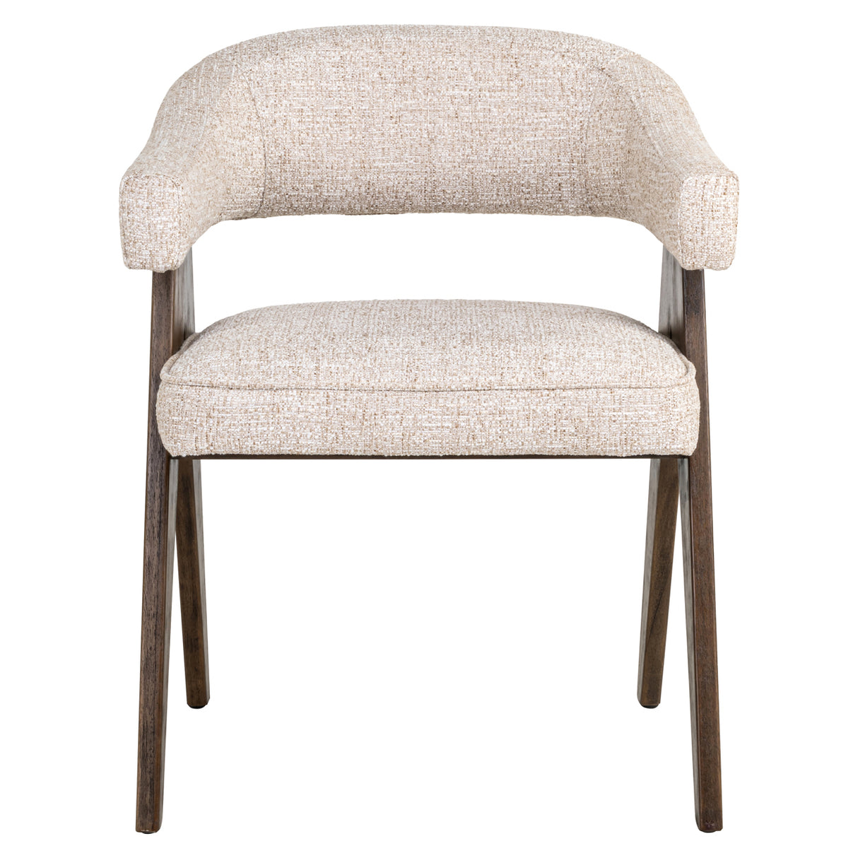Eetkamerstoel Mori cream tweed fire retardant