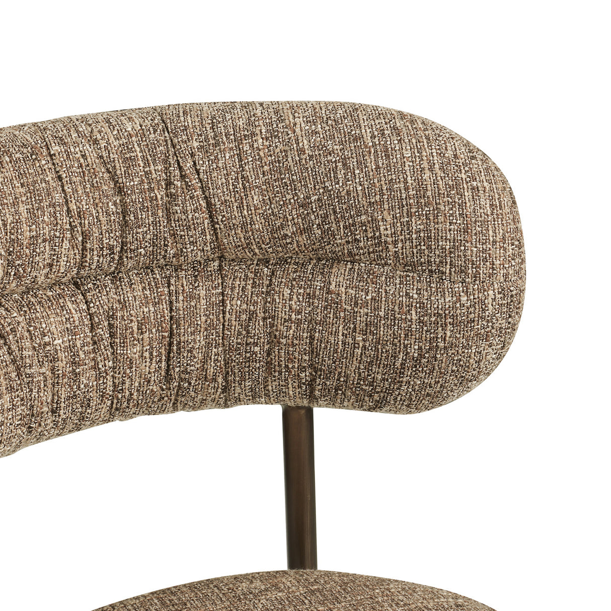 Counterstoel Encanto brown tweed