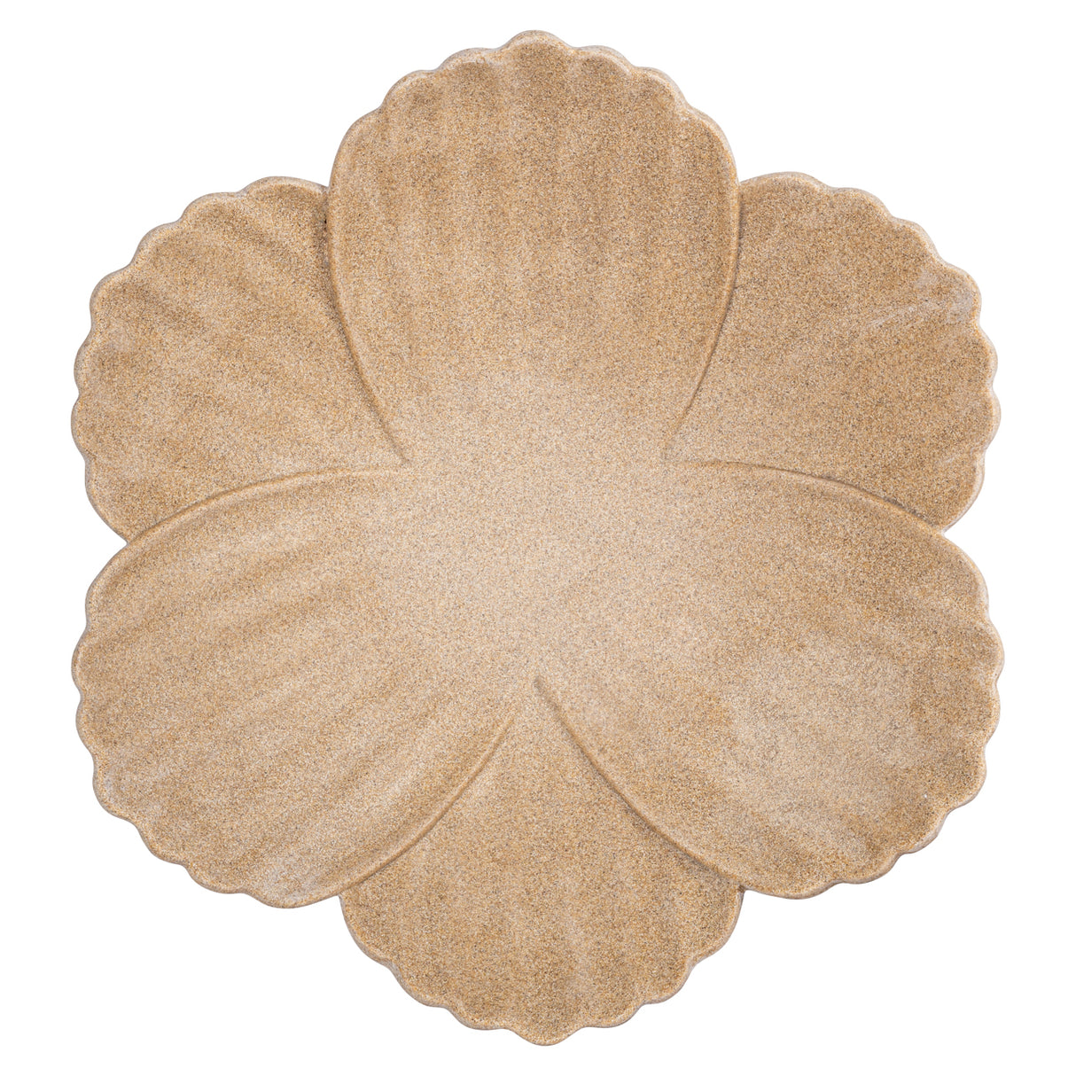 Schaal Petal beige