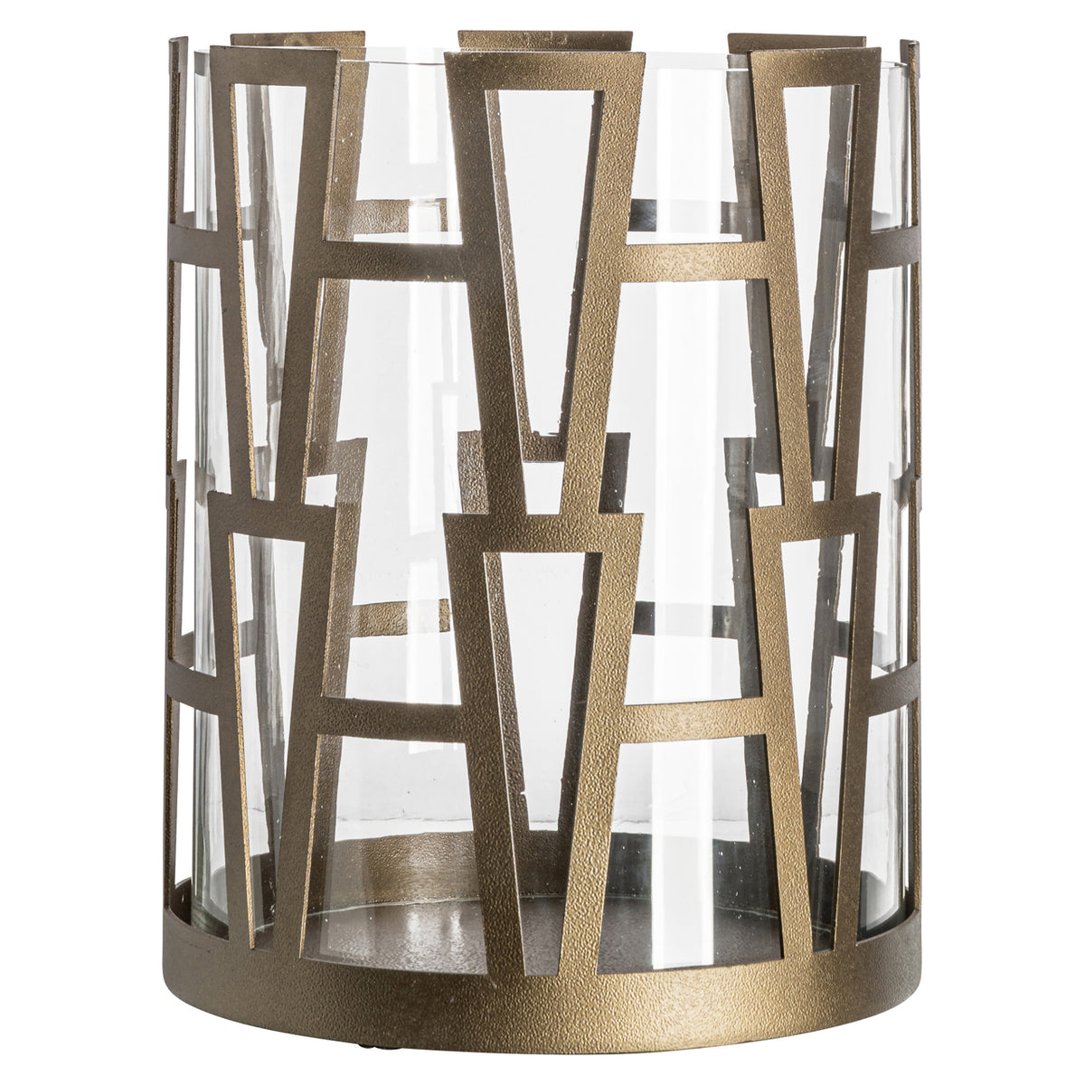 Windlicht Shandy brass antique small – Richmond Interiors