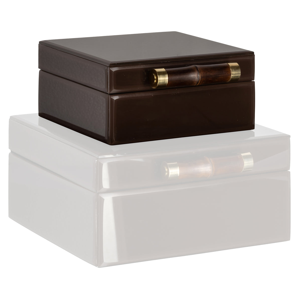 Opbergdoos Echo dark brown small – Richmond Interiors (afbeelding 6)