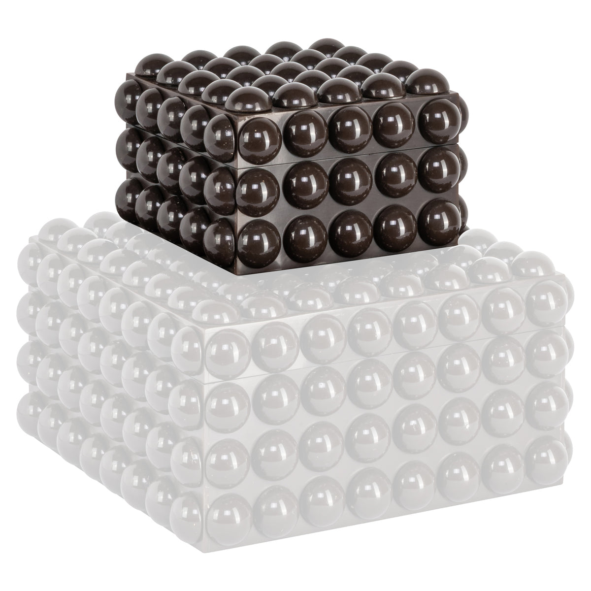 Opbergdoos Nyx dark brown small – Richmond Interiors (afbeelding 5)
