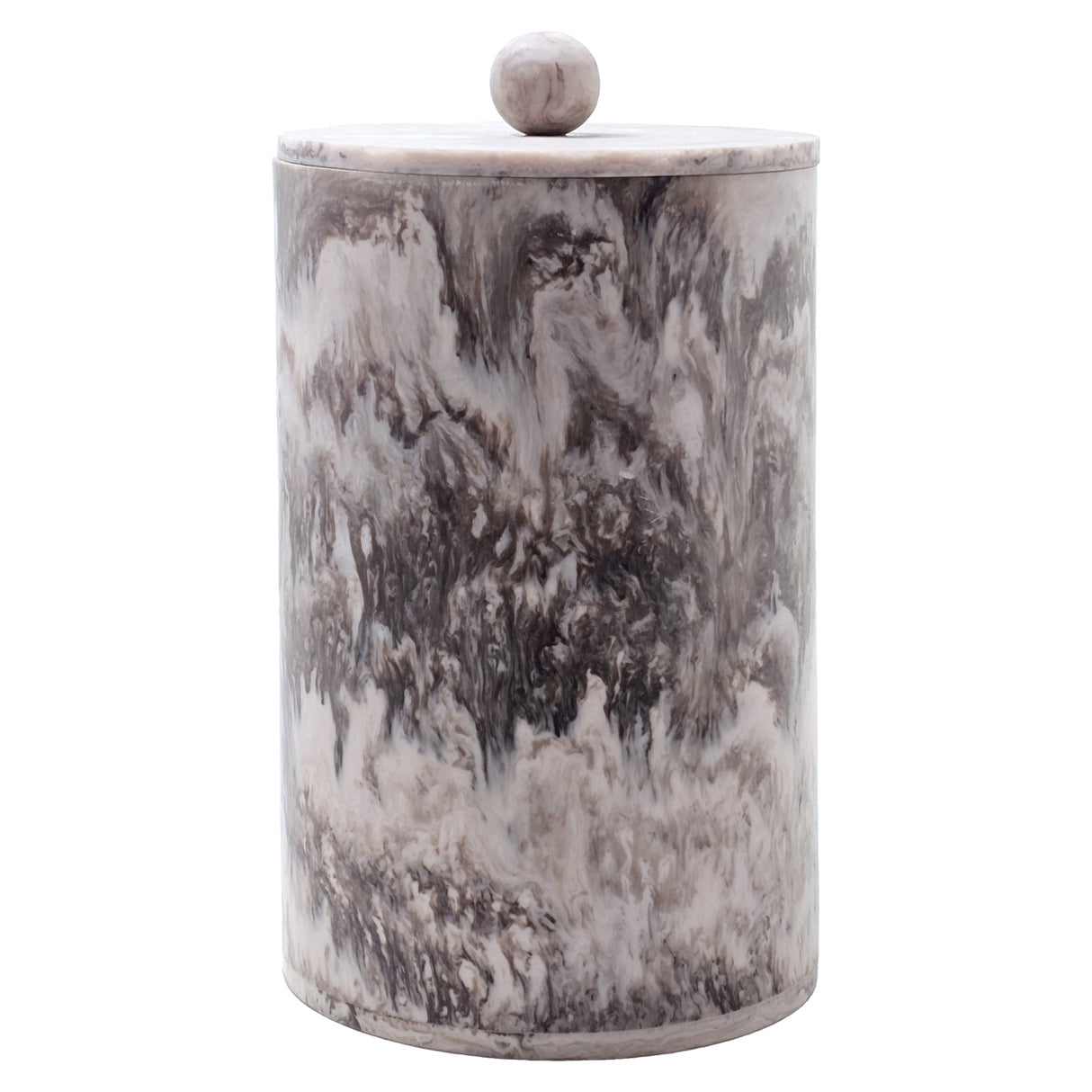 Opbergdoos Rosaline chocolat brown storage jar small
