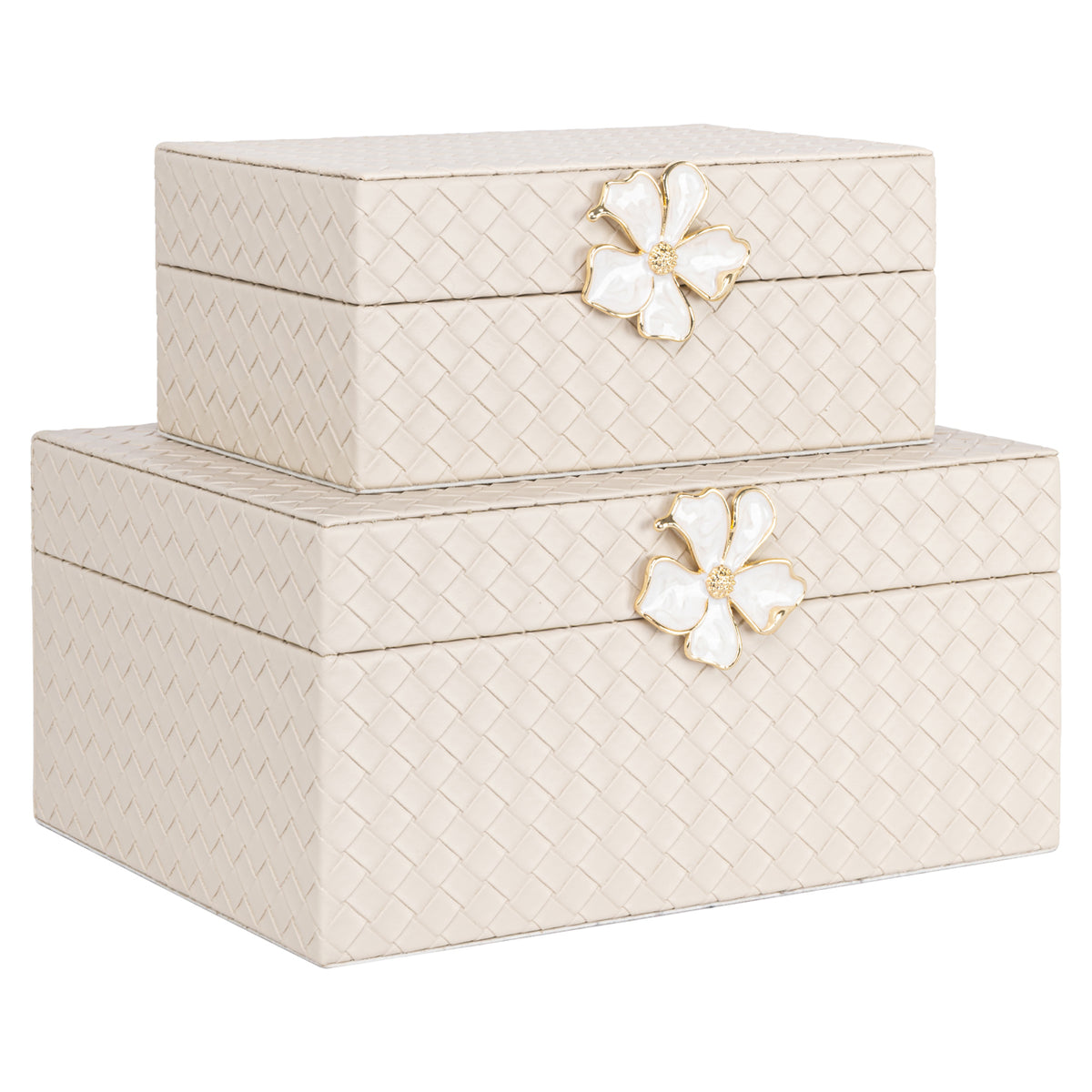 Opbergdoos Lillie ivory small – Richmond Interiors (afbeelding 7)