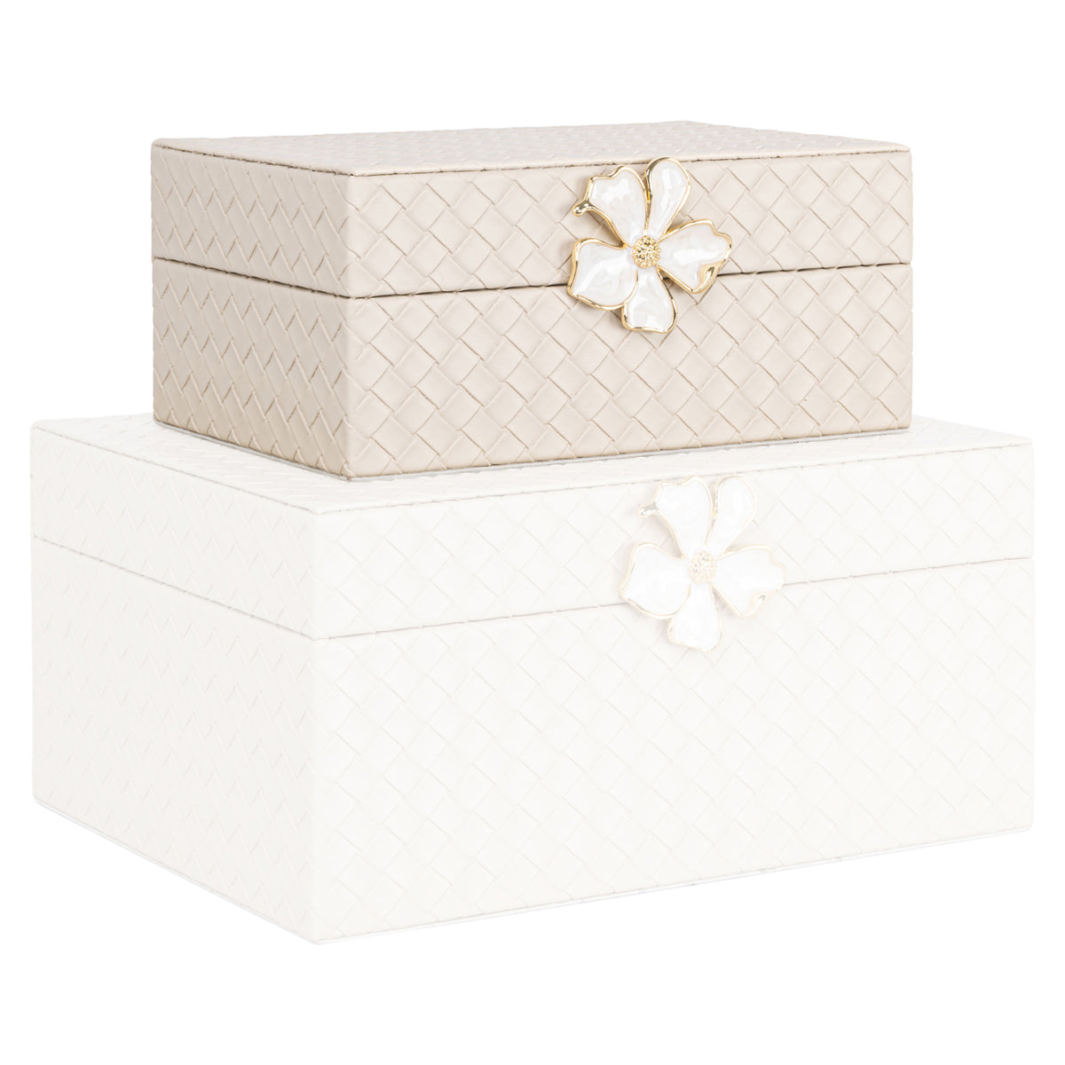 Opbergdoos Lillie ivory small – Richmond Interiors (afbeelding 6)