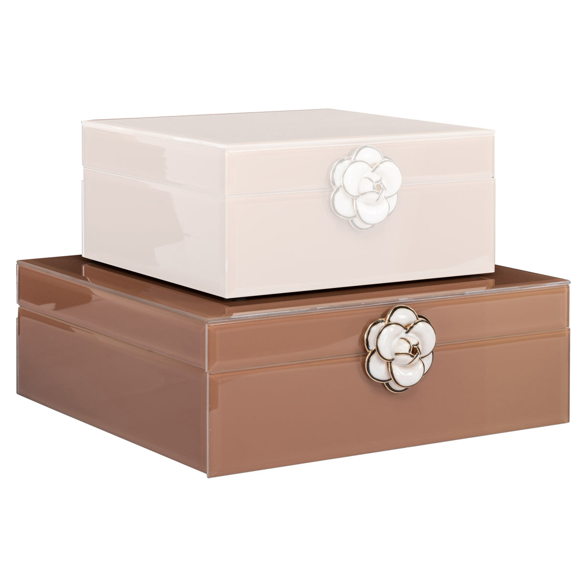 Opbergdoos Floral brown large – Richmond Interiors (afbeelding 5)