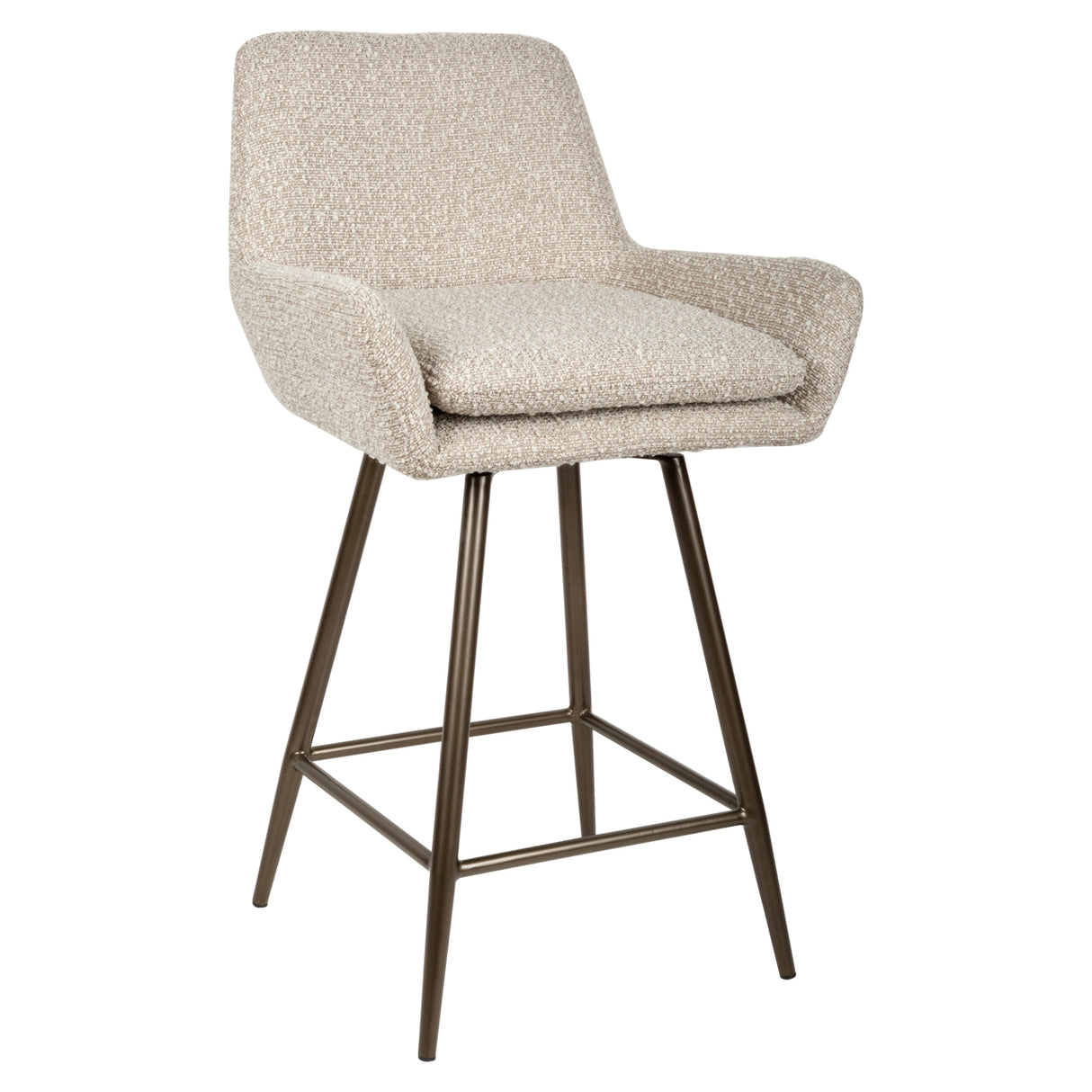Counterstoel Linsey natural chunky (Set of 2) van Richmond Interiors – Luxe comfort op maat van PureWonen. Vraag naar de beste prijs.