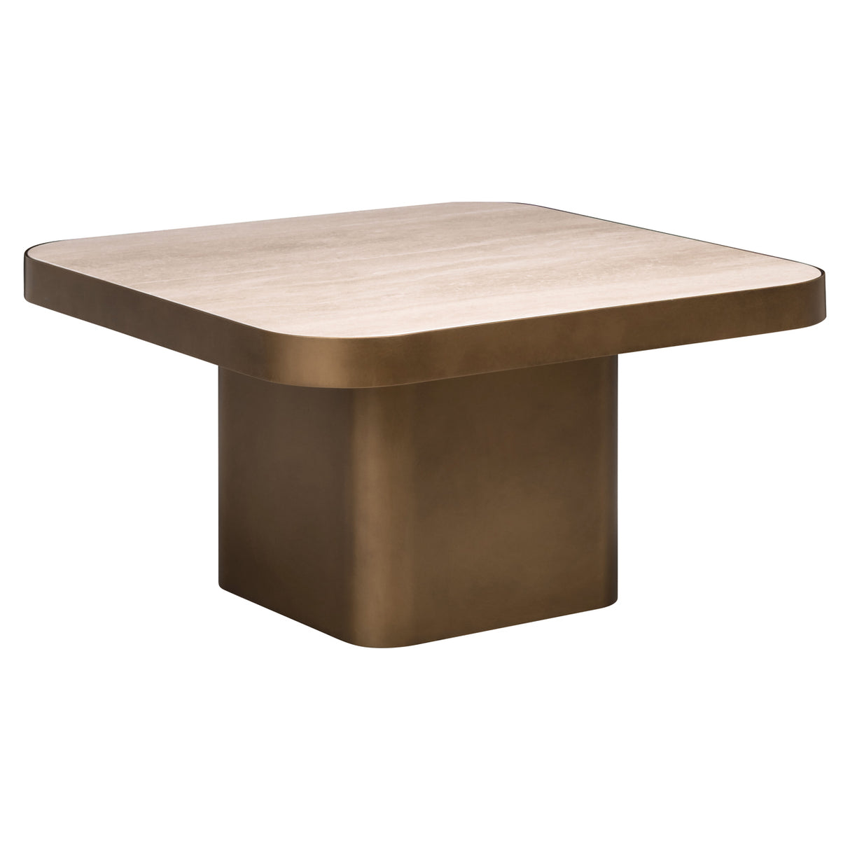 Salontafel Claridge beige 70x70 (cumulus)