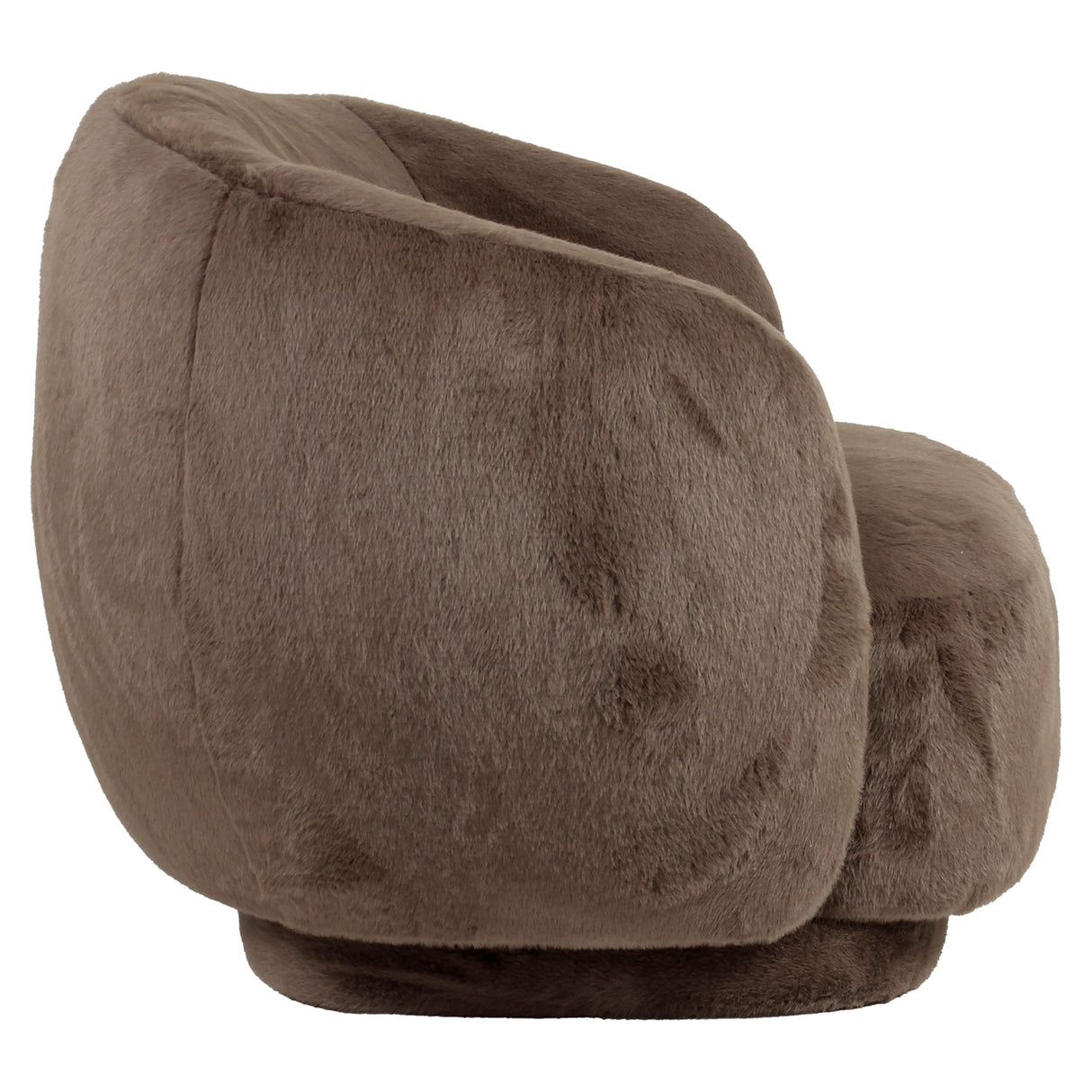 Lounge stoel Negreslo brown fluffy