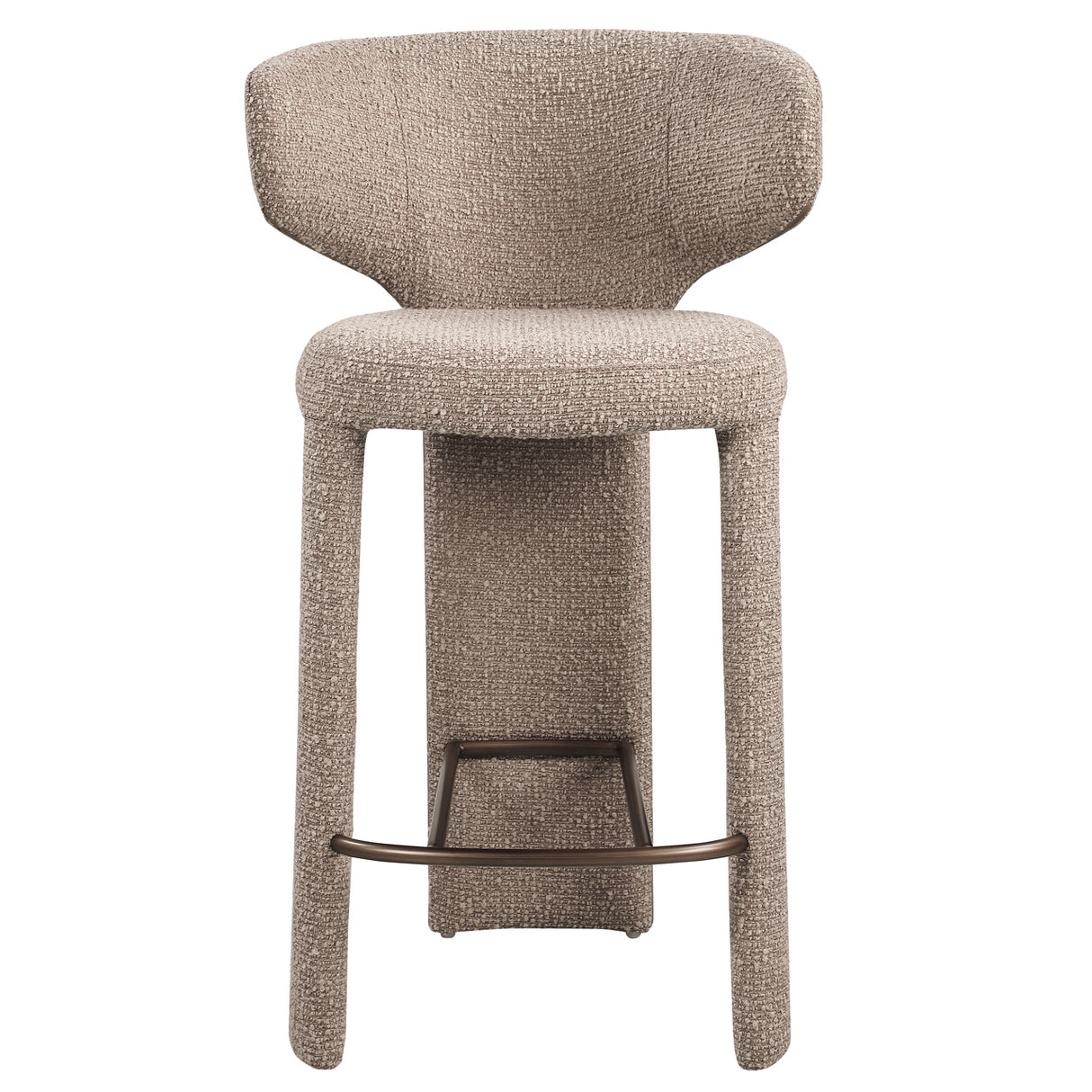 Counterstoel Viola mocca chunky