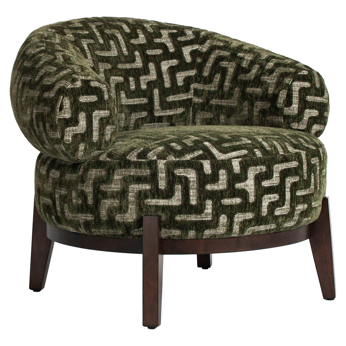 Lounge stoel Montana moss labyrinth