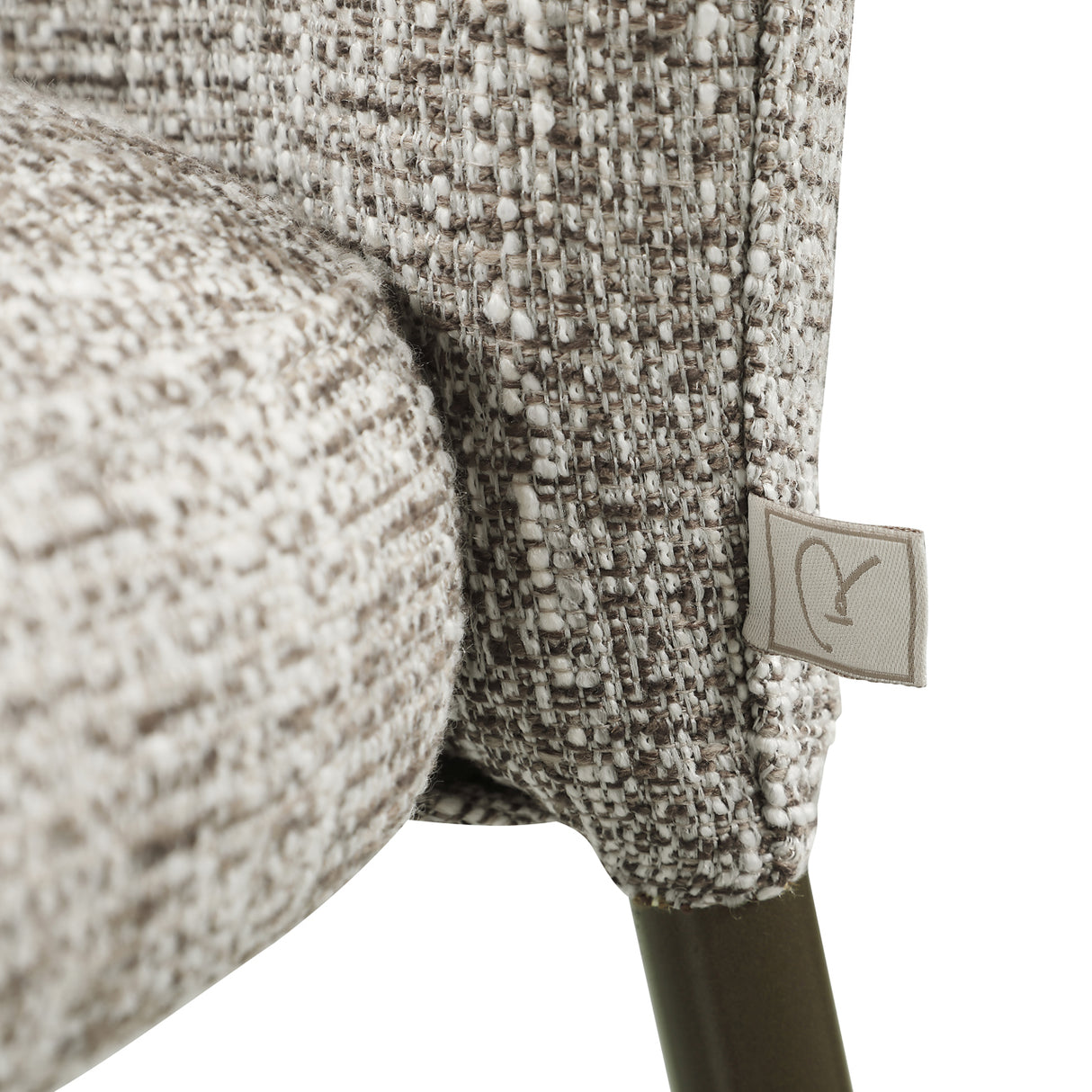Eetkamerstoel Stacker earth tweed fire retardant (Set of 2) van Richmond Interiors – Luxe comfort op maat van PureWonen. Vraag naar de beste prijs.