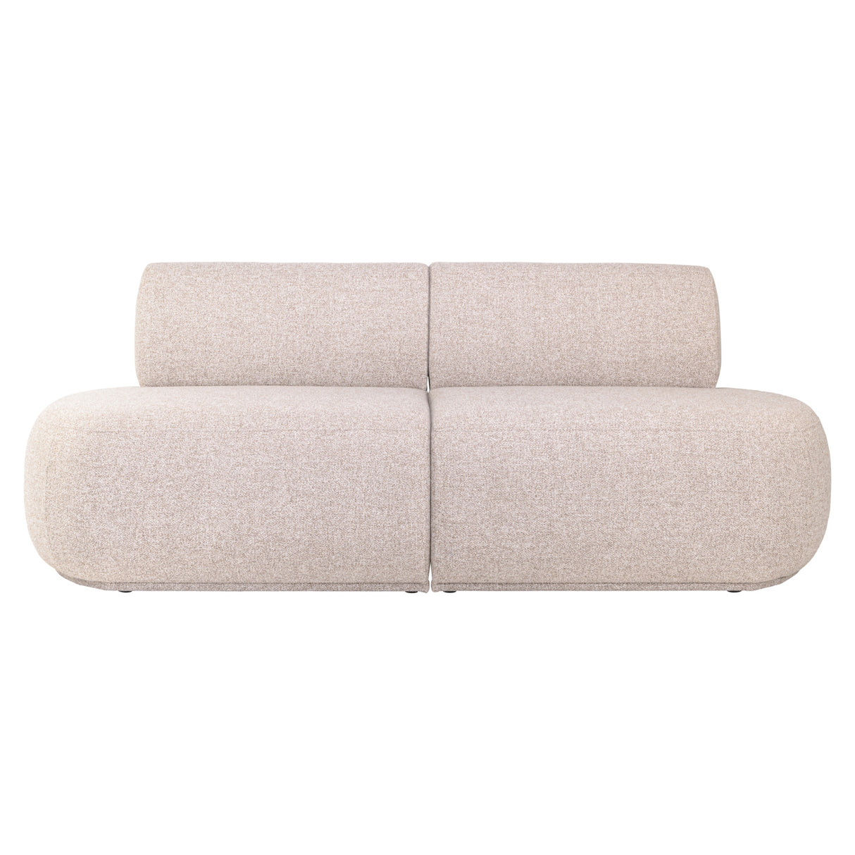 Eetkamer bank Sorrobon cayenne brown straight (Set of 2)