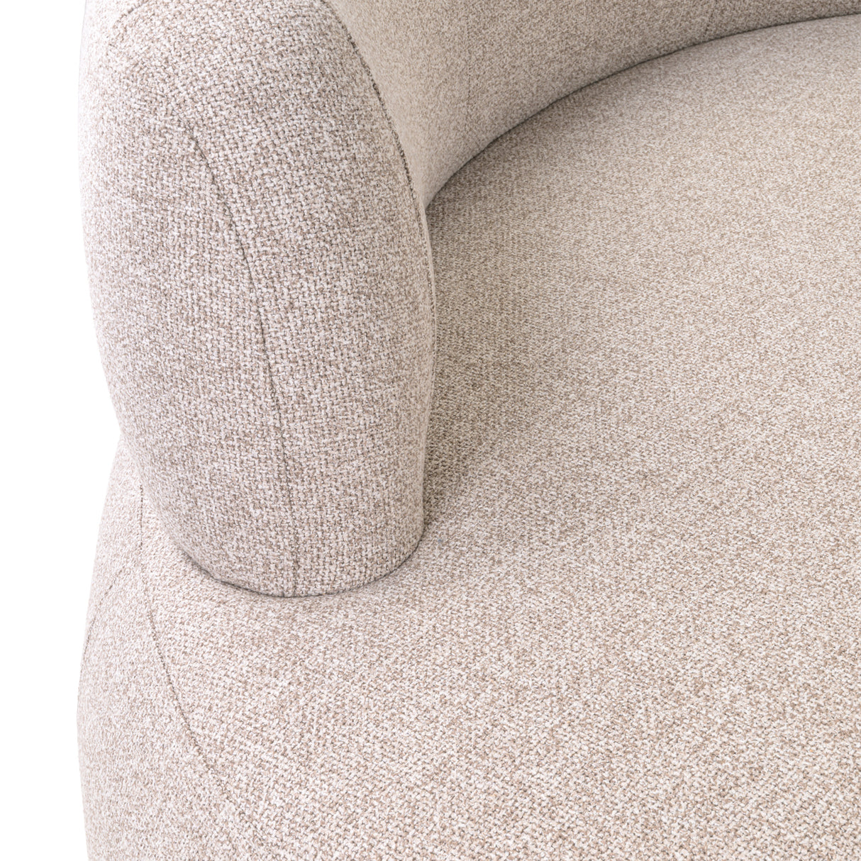 Eetkamer bank Sorrobon cayenne brown round (Set of 2)