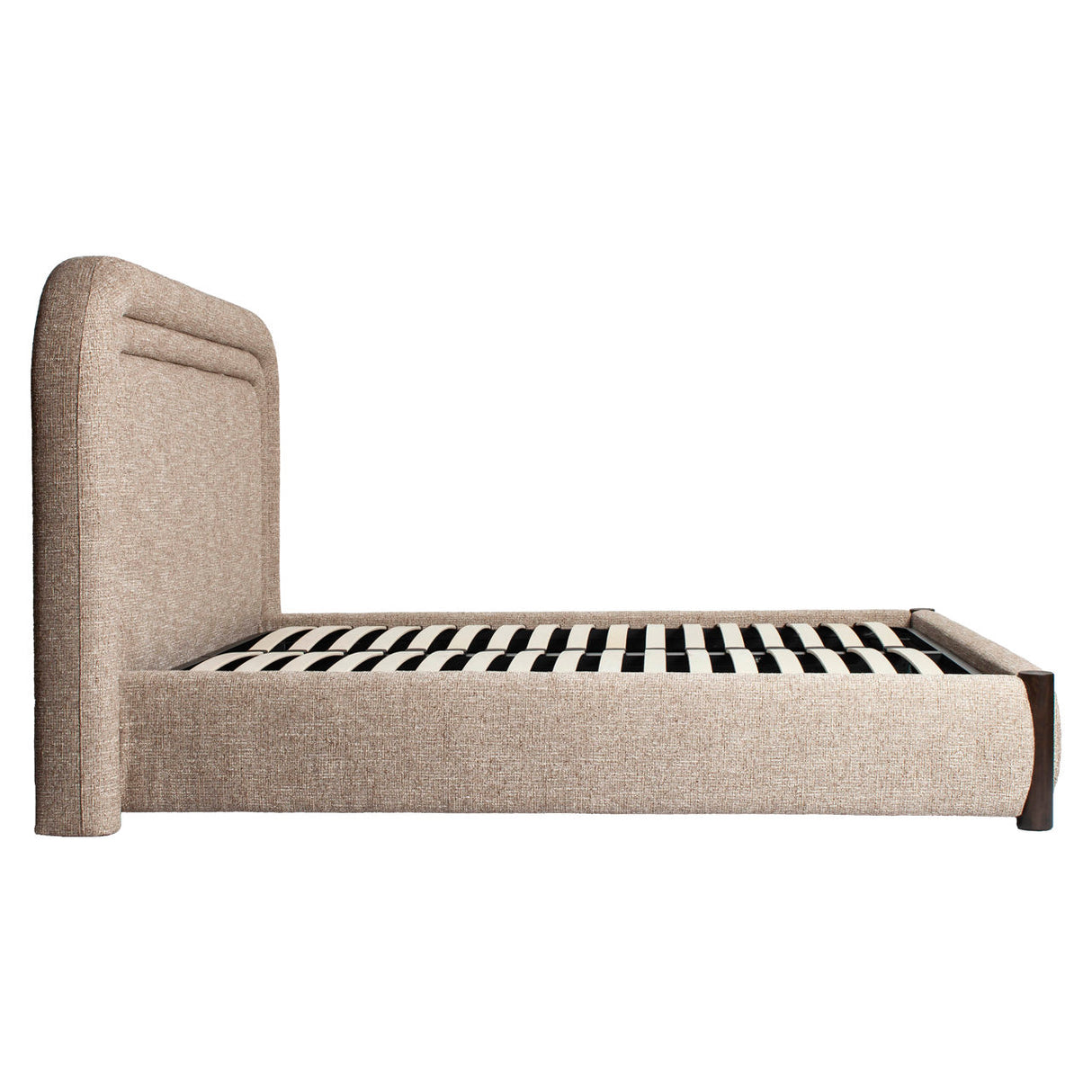 Bed Citadel sand tweed 160x200 (mattress size (excl.)) van Richmond Interiors – Luxe comfort op maat van PureWonen. Vraag naar de beste prijs.