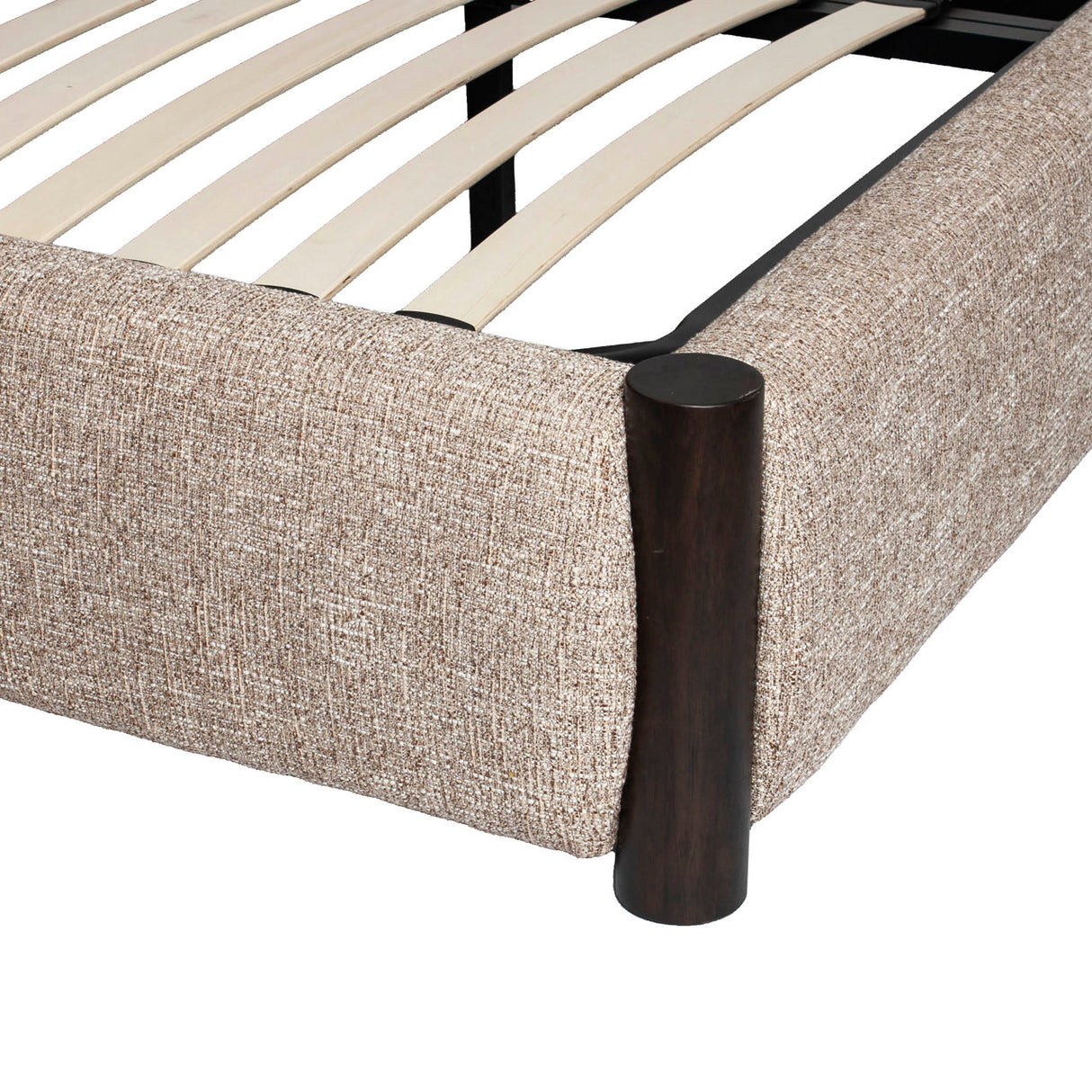 Bed Citadel sand tweed 160x200 (mattress size (excl.)) van Richmond Interiors – Luxe comfort op maat van PureWonen. Vraag naar de beste prijs.