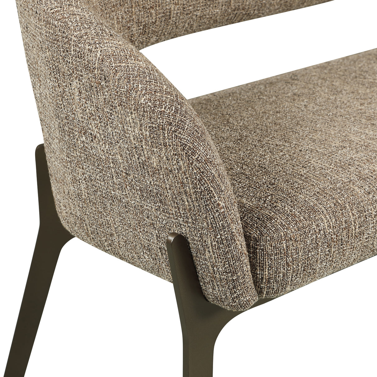 Eetkamer bank Kenzi brown tweed van Richmond Interiors – Luxe comfort op maat van PureWonen. Vraag naar de beste prijs.