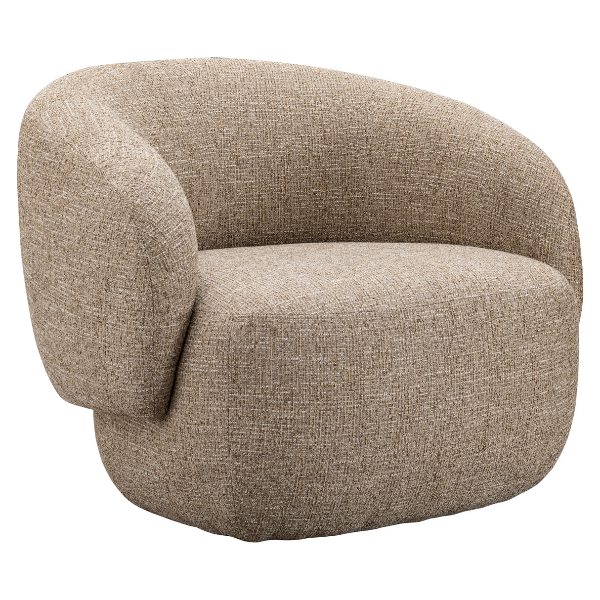 Lounge stoel Milano sand tweed fire retardant van Richmond Interiors – Luxe comfort op maat van PureWonen. Vraag naar de beste prijs.